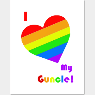 I HEART My Guncle Posters and Art